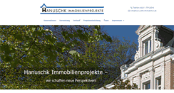 Desktop Screenshot of hanuschk-immobilien.de